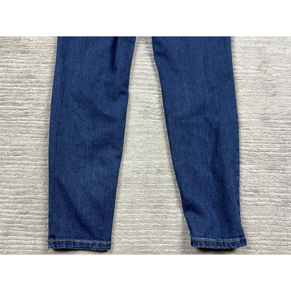 No Boundaries Jeans Juniors 15 Blue Dark Wash Cotton Blend Skinny Tapered Leg - Picture 9 of 12